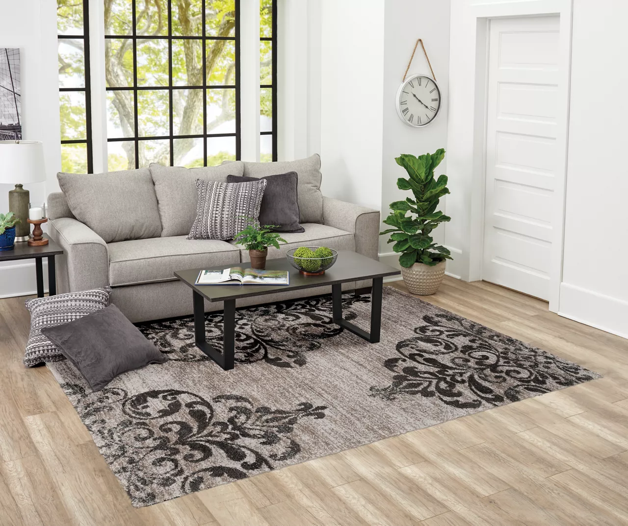 Broyhill Structures Korden Damask Area Rug 3 Broyhill Structures Korden Damask Area Rug - Image 3