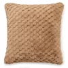 Amelia Tan Throw Pillow