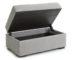 Parkdale Silver Storage Ottoman 9 Parkdale Silver Storage Ottoman -Broyhill 810465150 4