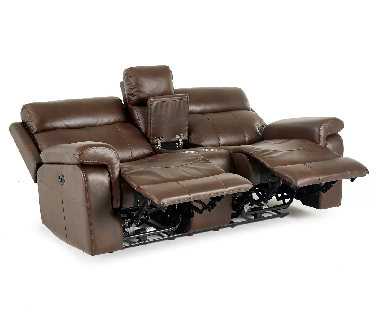 Wellsley Leather Power Reclining Console Loveseat 14 Wellsley Leather Power Reclining Console Loveseat - Image 14