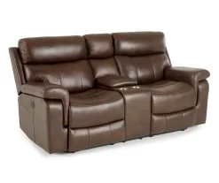 Wellsley Leather Power Reclining Console Loveseat 28 Wellsley Leather Power Reclining Console Loveseat -Broyhill 810469259 2