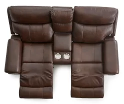 Wellsley Leather Power Reclining Console Loveseat 32 Wellsley Leather Power Reclining Console Loveseat -Broyhill 810469259 8
