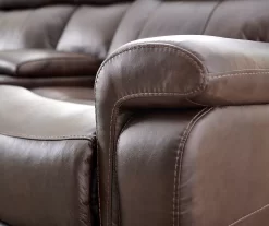 Wellsley Leather Power Reclining Console Loveseat 20 Wellsley Leather Power Reclining Console Loveseat -Broyhill 810469259 9