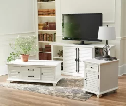 Charleston Shutter Door End Table -Broyhill 810490873 9