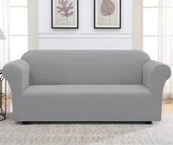 Gray Sofa Slipcover