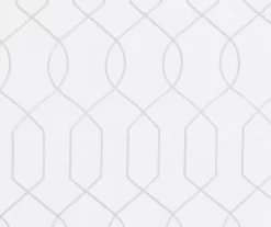 Broyhill Geo Sheer Grommet Curtain Panel Pair -Broyhill 810507477 2