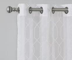 Broyhill Geo Sheer Grommet Curtain Panel Pair -Broyhill 810507477 3
