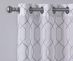 Broyhill Geo Sheer Grommet Curtain Panel Pair -Broyhill 810507478 3