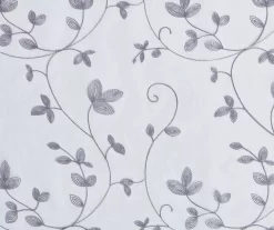 Broyhill Cassandra Floral Sheer Grommet Curtain Panel Pair -Broyhill 810507479 2