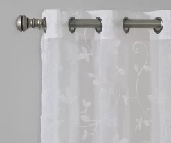 Broyhill Cassandra Floral Sheer Grommet Curtain Panel Pair -Broyhill 810507480 3