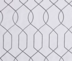 Broyhill Geo Sheer Grommet Curtain Panel Pair -Broyhill 810507511 2