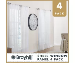 Broyhill Perfect Sheers 4-Piece Curtain Panel Set -Broyhill 810511112 5