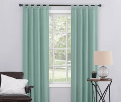 Broyhill Durham Semi-Sheer Textured Tab Top Curtain Panel 32 Broyhill Durham Semi-Sheer Textured Tab Top Curtain Panel -Broyhill 810511388 3