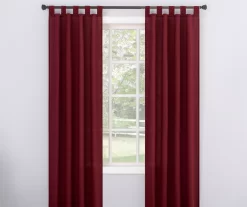 Broyhill Durham Semi-Sheer Textured Tab Top Curtain Panel 26 Broyhill Durham Semi-Sheer Textured Tab Top Curtain Panel -Broyhill 810511391 0