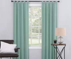 Broyhill Durham Semi-Sheer Textured Tab Top Curtain Panel 37 Broyhill Durham Semi-Sheer Textured Tab Top Curtain Panel -Broyhill 810511393 3
