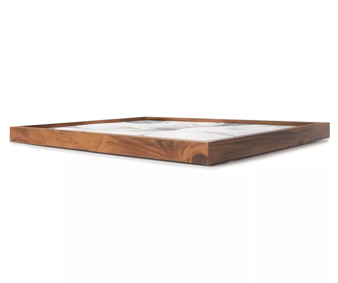 Framed White Floral Canvas 2 Framed White Floral Canvas - Image 2