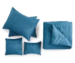 Broyhill Crinkle Comforter Set