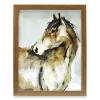 Brown Horse Framed Plaque