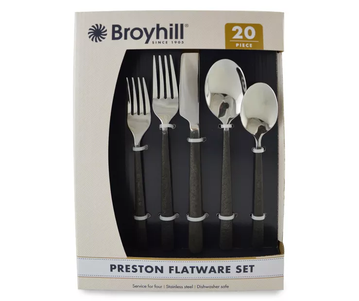 Preston 20-Piece Flatware Set 1 Preston 20-Piece Flatware Set