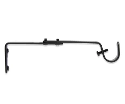 Legacy Black Adjustable Curtain Rod Brackets, 2-Pack 12 Legacy Black Adjustable Curtain Rod Brackets, 2-Pack -Broyhill 810524279 5