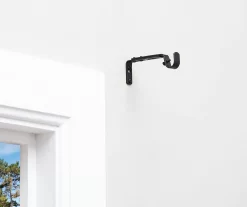 Legacy Black Adjustable Curtain Rod Brackets, 2-Pack 13 Legacy Black Adjustable Curtain Rod Brackets, 2-Pack -Broyhill 810524279 6