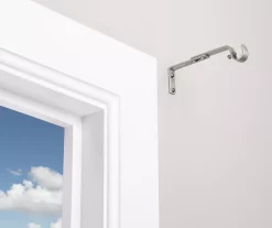 Legacy Satin Nickel Adjustable Curtain Rod Brackets, 2-Pack 8 Legacy Satin Nickel Adjustable Curtain Rod Brackets, 2-Pack -Broyhill 810524280 4