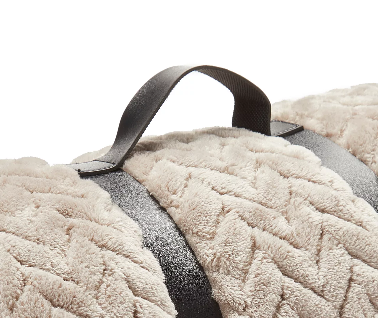 Tan Jacquard Supreme Velvet King Blanket 4 Tan Jacquard Supreme Velvet King Blanket - Image 4