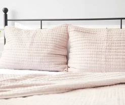 Pebbled 3-Piece Quilt Set 35 Pebbled 3-Piece Quilt Set -Broyhill 810531512 2