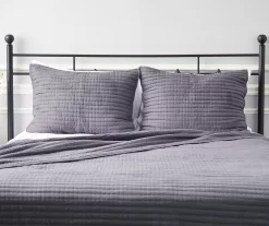 Pebbled 3-Piece Quilt Set 22 Pebbled 3-Piece Quilt Set -Broyhill 810531514