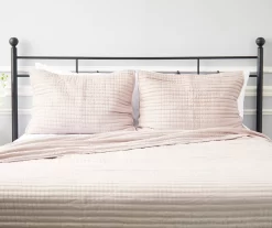 Pebbled 3-Piece Quilt Set 20 Pebbled 3-Piece Quilt Set -Broyhill 810531521