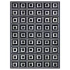 Broyhill Navy Square Pattern Klein Area Rug