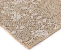 Broyhill Sandpointe Tan & Ecru Damask Outdoor Area Rug -Broyhill 810546500 810546501 810546502 3 1