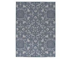 Broyhill Sandpointe Damask Outdoor Area Rug