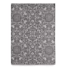 Broyhill Sandpointe Granite & Ecru Damask Outdoor Area Rug