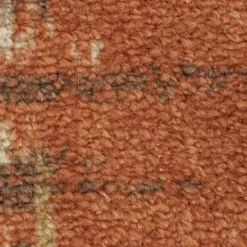 Broyhill Brown & Red Abstract Patchwork Accent Rug -Broyhill 810557651 6