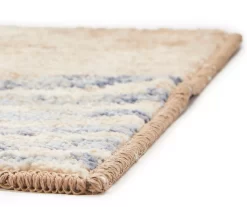 Broyhill Blue & Brown Modern Angles Accent Rug -Broyhill 810557653 810557655 2