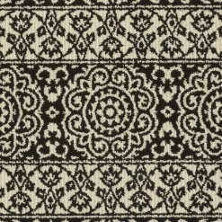 Broyhill Black & White Ornate Fascination Accent Rug -Broyhill 810557658 2