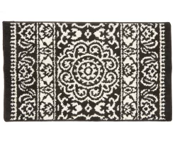 Broyhill Black & White Ornate Fascination Accent Rug
