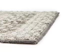 Broyhill Gray Braided Print Accent Rug -Broyhill 810557664 810557666 2