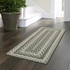 Broyhill Gray Braided Print Accent Rug -Broyhill 810557665 11