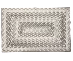 Broyhill Gray Braided Print Accent Rug -Broyhill 810557666