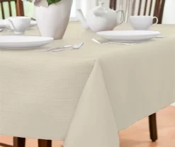 Broyhill Antique White Fabric Tablecloth -Broyhill 810569769