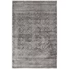 Colin Dark Blue & Whitecap Geometric Area Rug, (5' X 7')