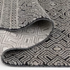 Colin Dark Blue & Whitecap Geometric Area Rug, (5' X 7') 10 Colin Dark Blue & Whitecap Geometric Area Rug, (5' X 7') -Broyhill 810586497 810586493 810586501 5 1