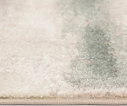 Hadlee Sand, Coral & Green Abstract Area Rug, (8' X 10') -Broyhill 810586500 810586496 810586492 4 1