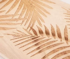 Wild Sedona Brown Etched Palm Wood Tray -Broyhill 810601629 A8 2