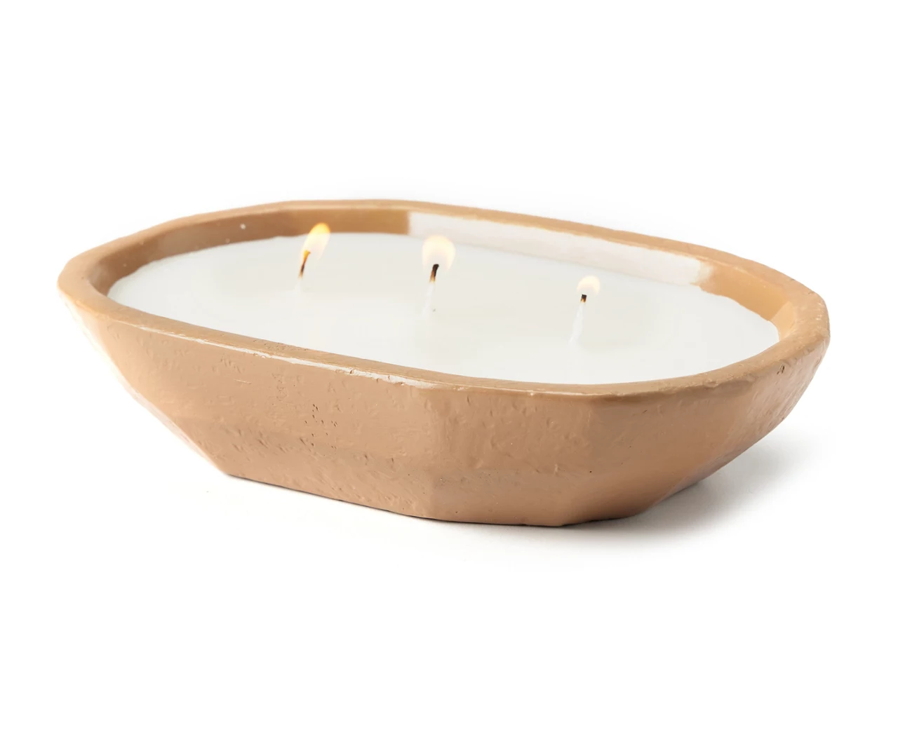 Wild Sedona Cozy Welcome Tan 3-Wick Boat Candle, 9 Oz. 2 Wild Sedona Cozy Welcome Tan 3-Wick Boat Candle, 9 Oz. - Image 2
