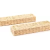 Natural Brown Woven Wall Shelf, 2-Pack