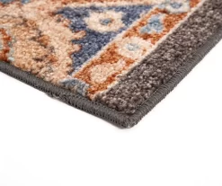Broyhill Blue & Tan Traditional Floral Accent Rug -Broyhill 810602620 810602619 A8 2