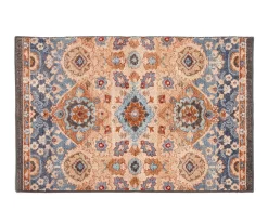 Broyhill Blue & Tan Traditional Floral Accent Rug -Broyhill 810602761 A0